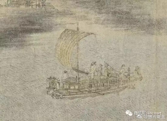 太湖老叟轻吟，舟轻浮水面三数来